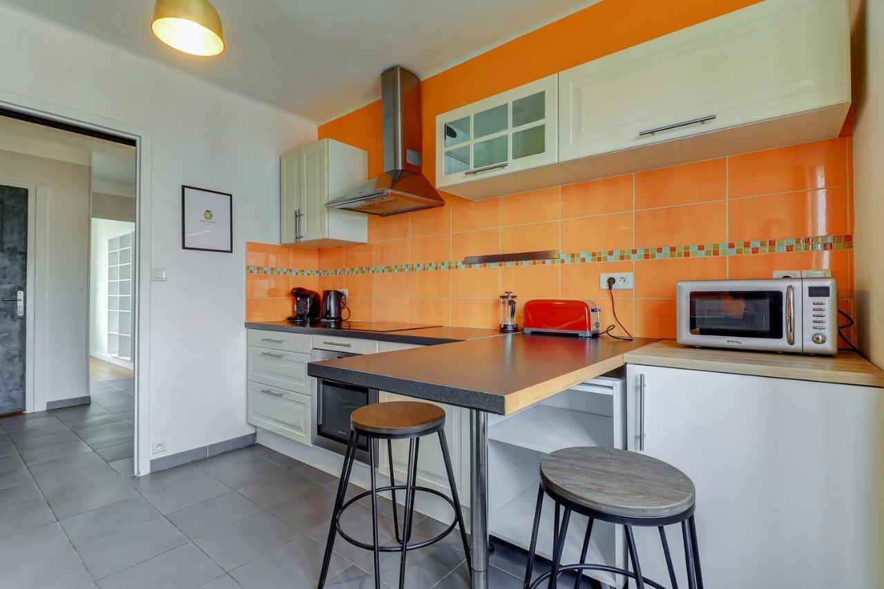 Le Contemporain ~ Balcon ~ Parking Apartment Dijon Bagian luar foto