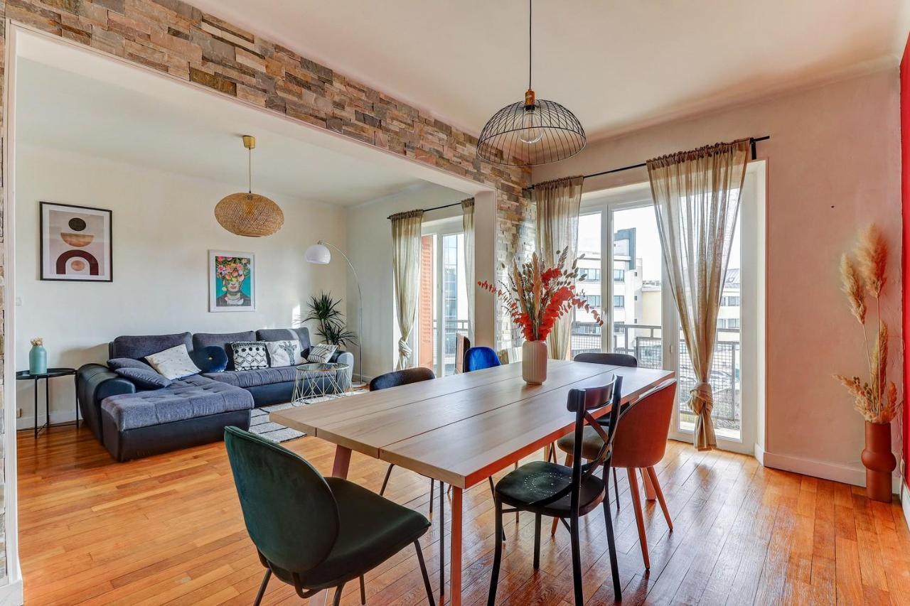 Le Contemporain ~ Balcon ~ Parking Apartment Dijon Bagian luar foto