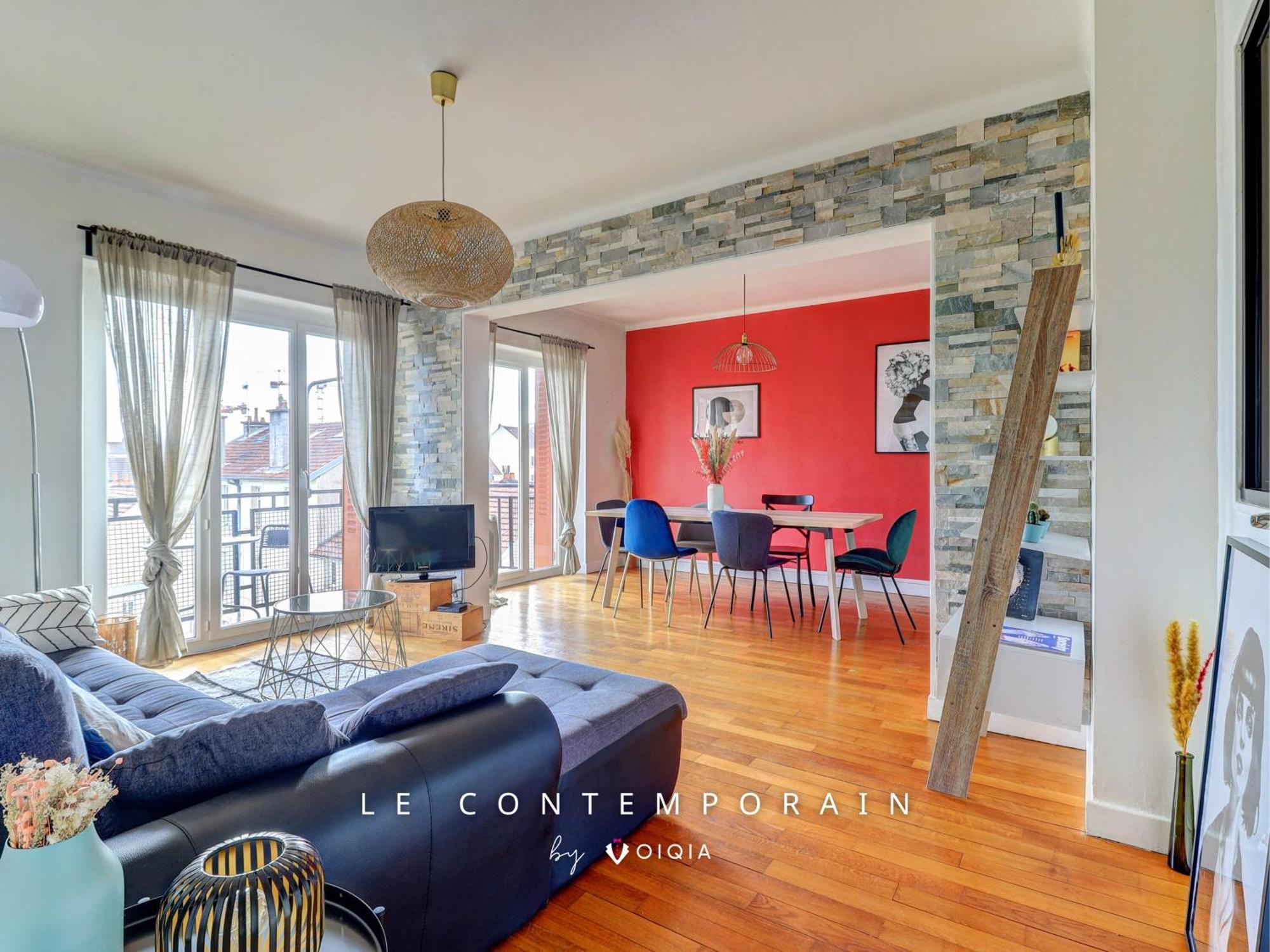 Le Contemporain ~ Balcon ~ Parking Apartment Dijon Bagian luar foto
