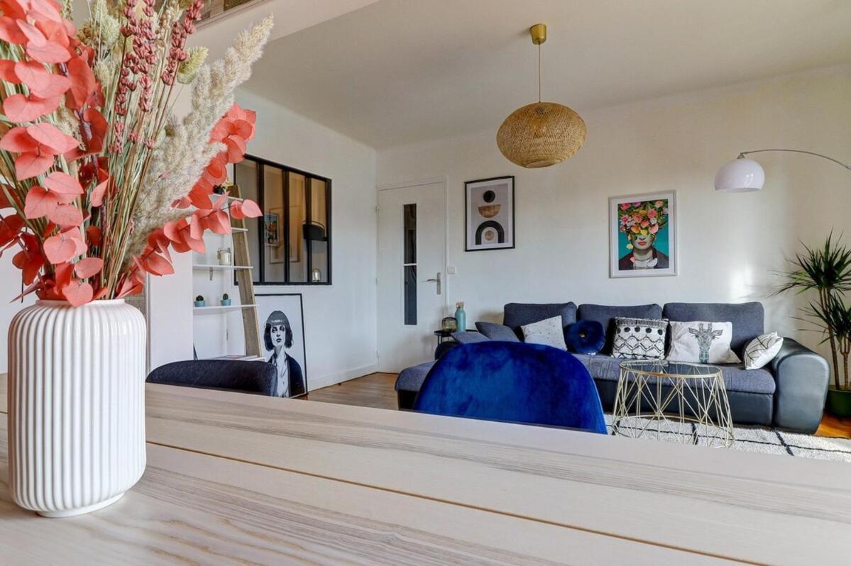 Le Contemporain ~ Balcon ~ Parking Apartment Dijon Bagian luar foto