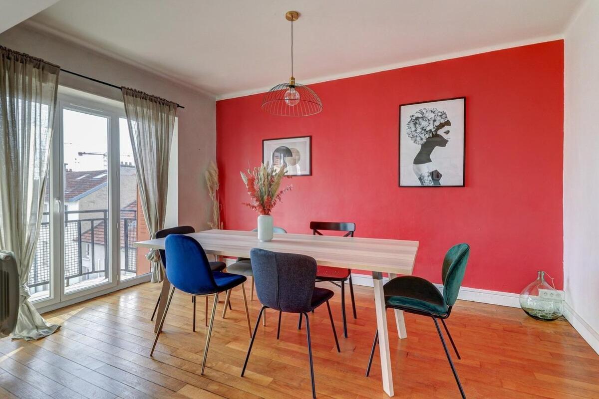 Le Contemporain ~ Balcon ~ Parking Apartment Dijon Bagian luar foto